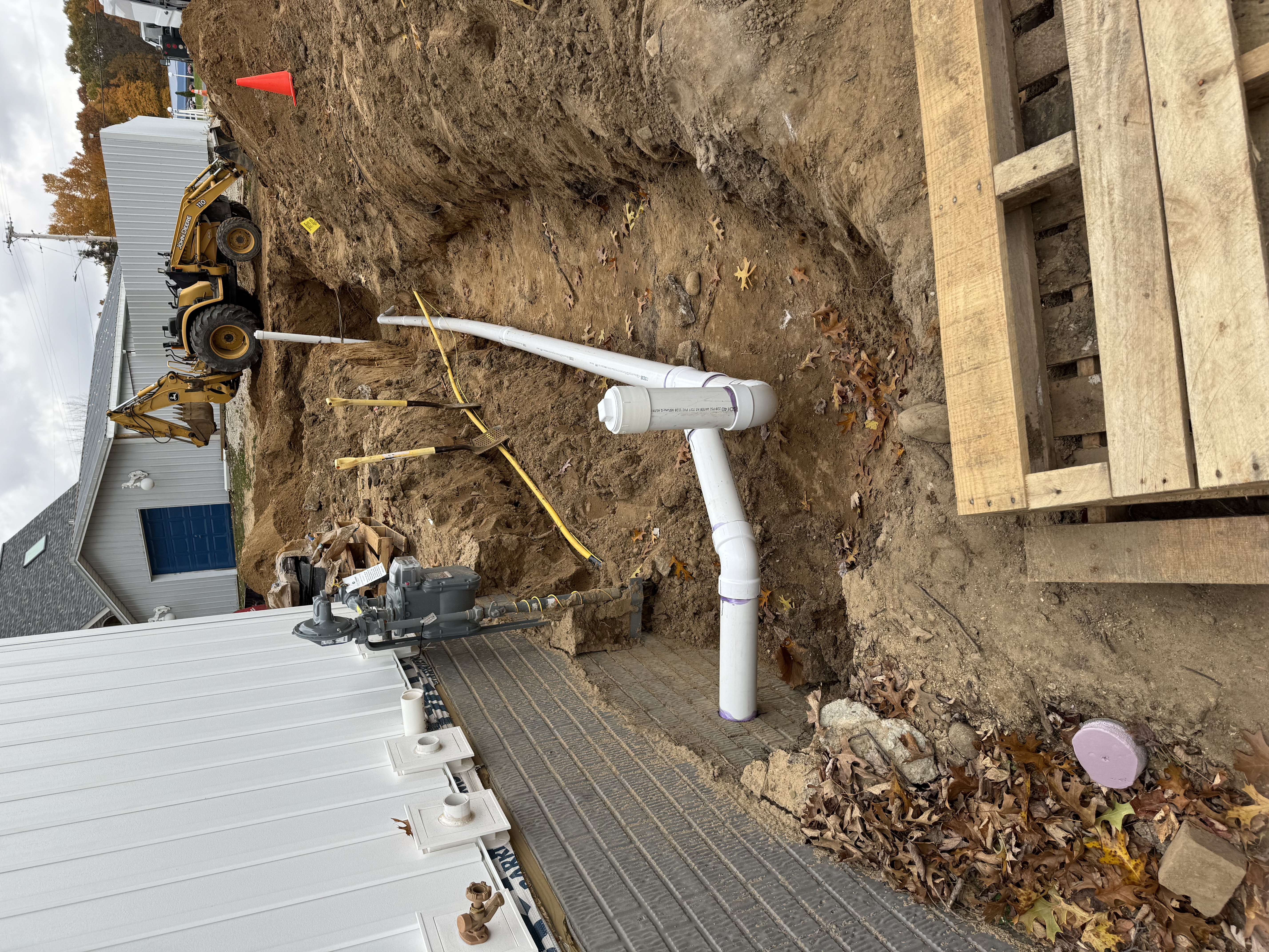 Covered patio with outdoor furniture